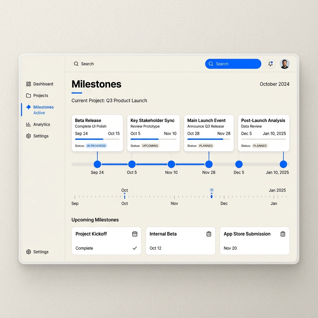 Milestones Module